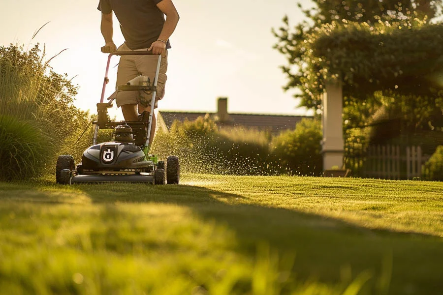 grass mower machine