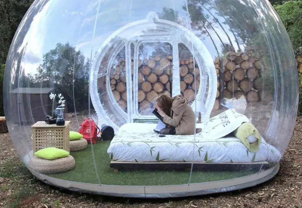 bubble tent ideas