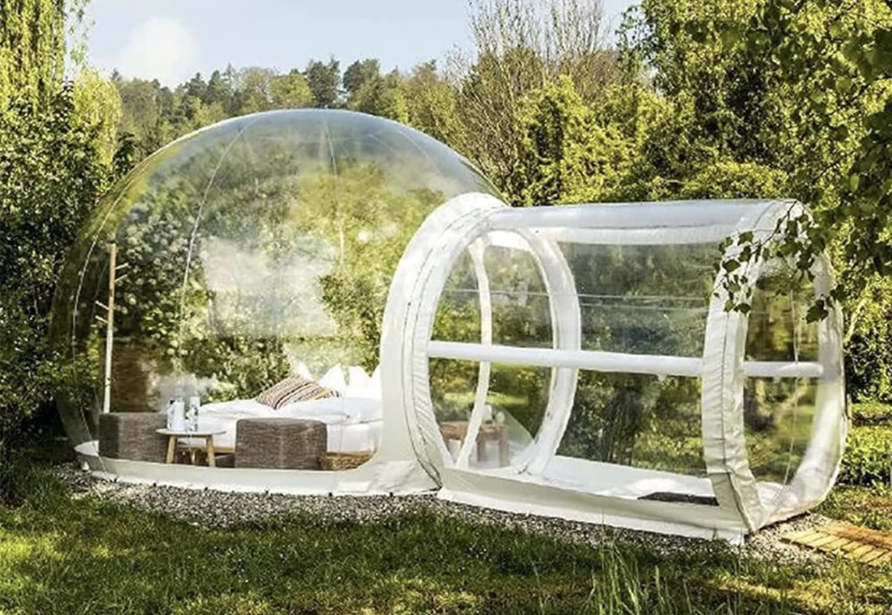 bubble tent ideas